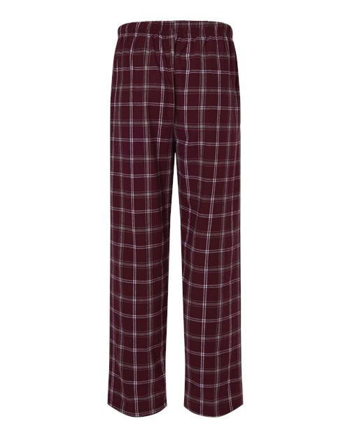 Varsity Maroon Oxford Plaid