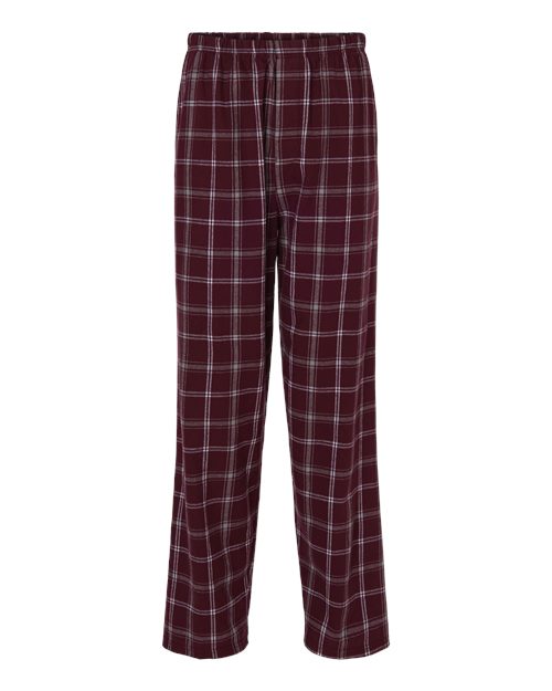 Varsity Maroon Oxford Plaid