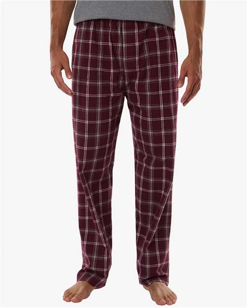 Varsity Maroon Oxford Plaid