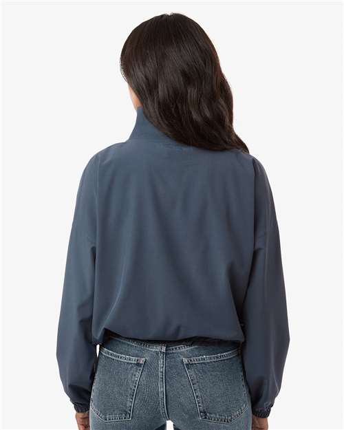Women's Stretch Woven Quarter-Zip Pullover - Castlerock