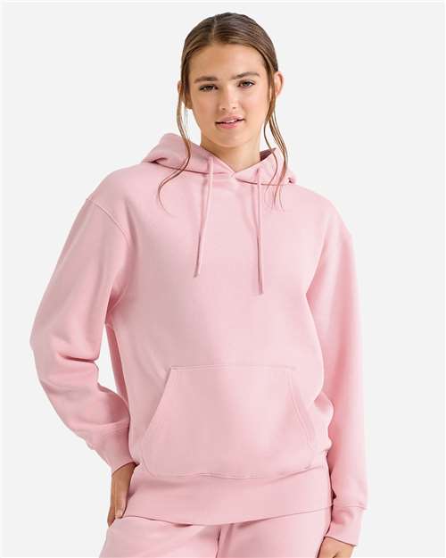 Unisex Jamie Recycled Hooded Sweatshirt - Light Pink