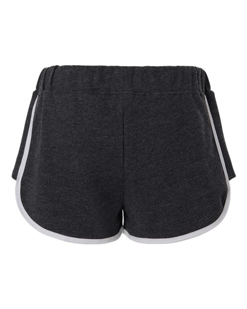 Charcoal Heather/ White