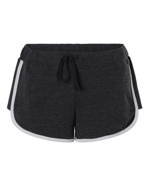 Charcoal Heather/ White