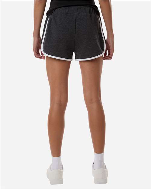 Charcoal Heather/ White
