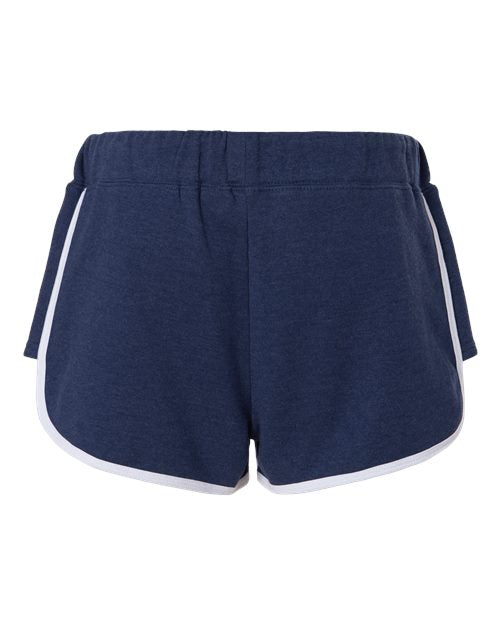 Navy Heather/ White