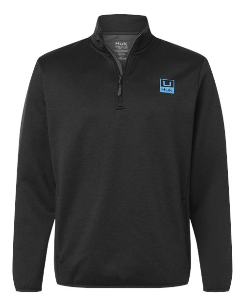 Men's Coldfront+ Quarter-Zip Pullover - Heather Black