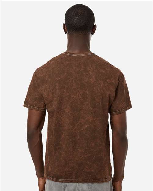 Unisex Mineral Wash T-Shirt - Mineral Brown