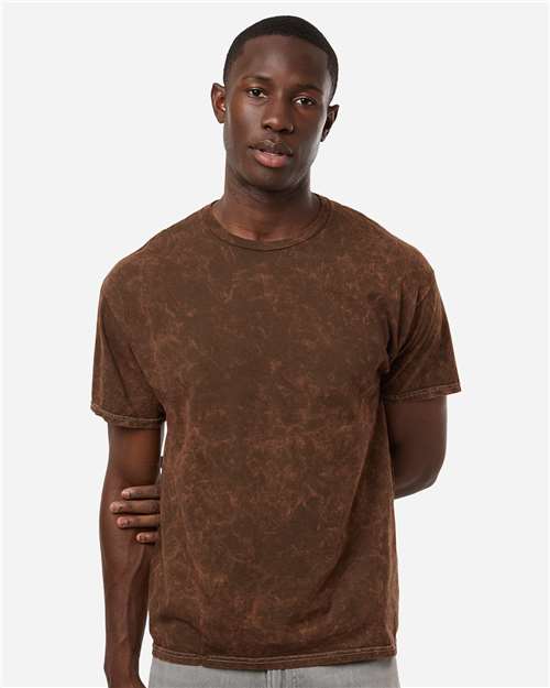 Unisex Mineral Wash T-Shirt - Mineral Brown