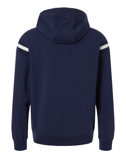 Unisex Heritage Prep Hooded Sweatshirt - Navy/ Vanilla