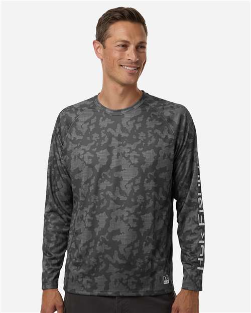 Men's Lopro Running Lakes Long Sleeve T-Shirt - Volcanic Ash