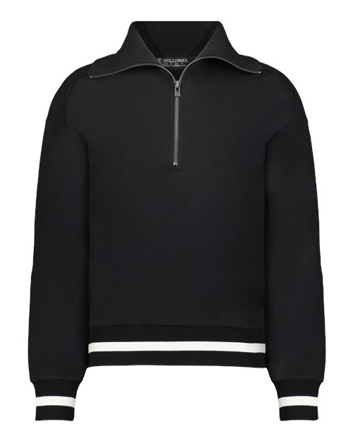 Women's Heritage Prep Quarter-Zip Pullover - Black/ Vanilla
