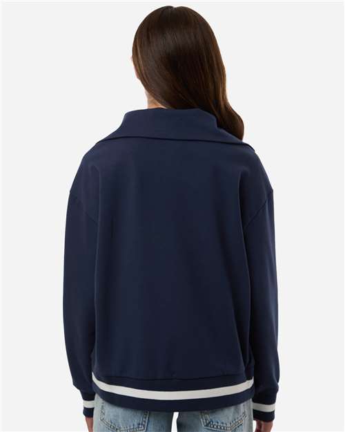 Women's Heritage Prep Quarter-Zip Pullover - Navy/ Vanilla