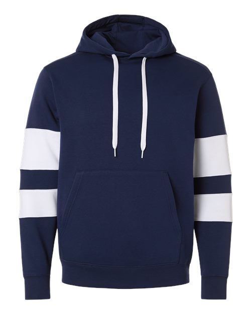 Unisex Jackson Way Hooded Sweatshirt - Navy/ White