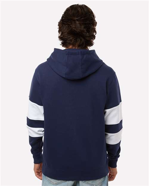 Unisex Jackson Way Hooded Sweatshirt - Navy/ White