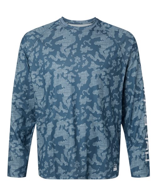 Men's Lopro Running Lakes Long Sleeve T-Shirt - Titanium Blue