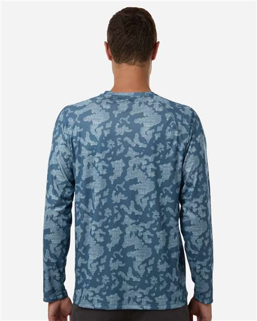 Men's Lopro Running Lakes Long Sleeve T-Shirt - Titanium Blue