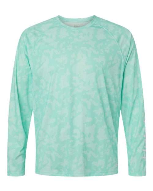 Men's Lopro Running Lakes Long Sleeve T-Shirt - Beach Glass