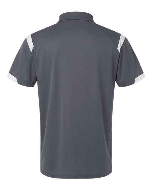 Unisex On the Rise Polo - Graphite/ White