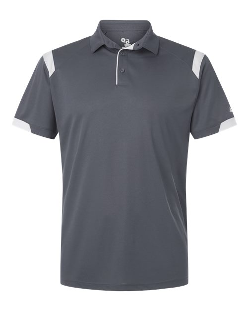 Unisex On the Rise Polo - Graphite/ White