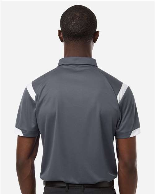 Unisex On the Rise Polo - Graphite/ White