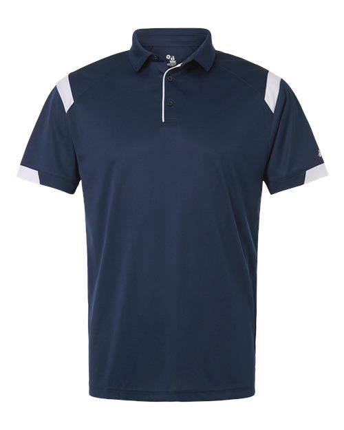 Unisex On the Rise Polo - Navy/ White
