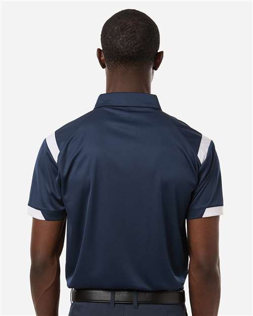 Unisex On the Rise Polo - Navy/ White