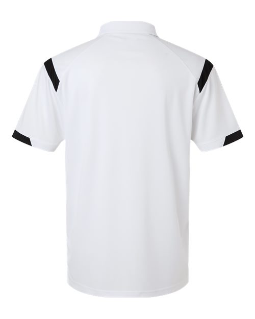 Unisex On the Rise Polo - White/ Black
