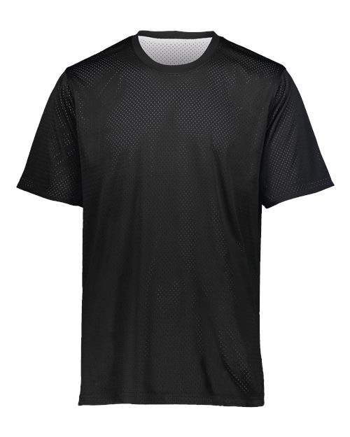 Unisex Mesh Reversible Jersey - Black/ White