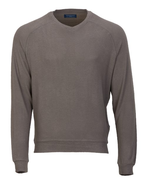Men's Cuddle Cross-Neck Sweater - Meditation Grey