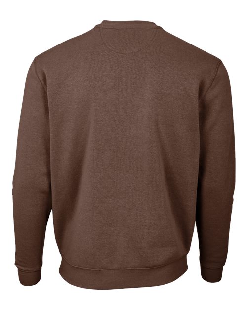 Men's Fleece Crewneck Sweatshirt - Espresso