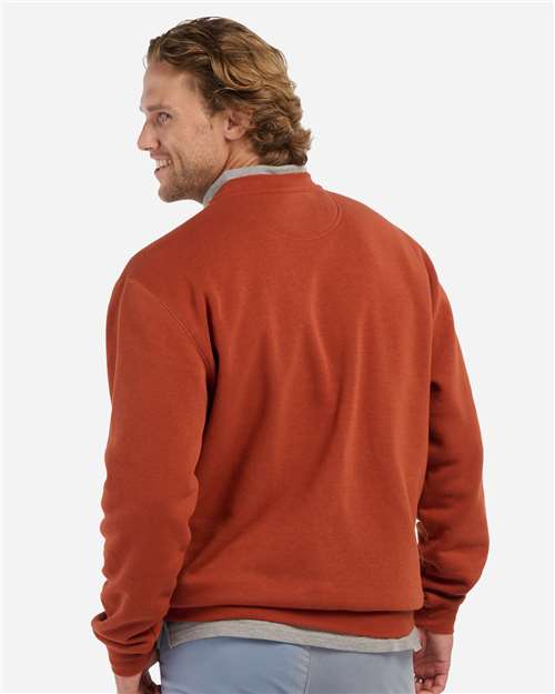 Men's Fleece Crewneck Sweatshirt - Spice