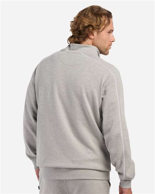 Men's French Terry Quarter-Zip Pullover - Oxford Heather