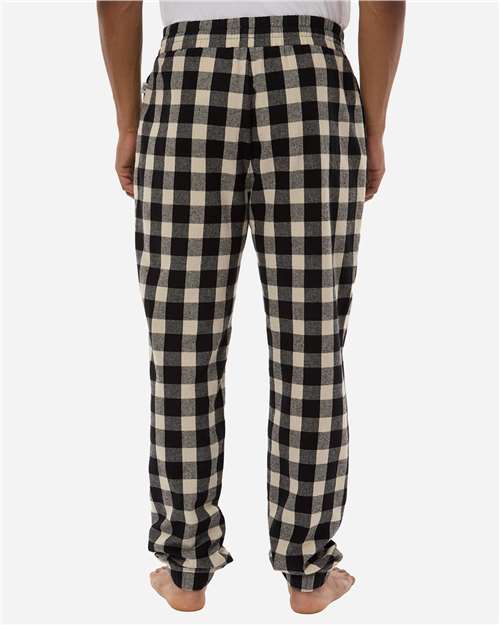 Black/ Ecru Buffalo Plaid