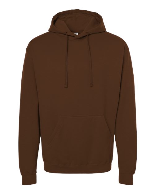 Unisex Fleece Hooded Sweatshirt - Brown
