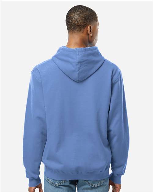 Unisex Fleece Hooded Sweatshirt - Columbia Blue