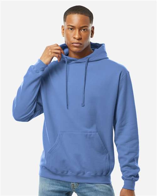 Unisex Fleece Hooded Sweatshirt - Columbia Blue