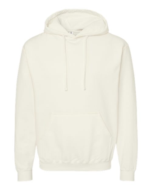 Unisex Fleece Hooded Sweatshirt - Natural