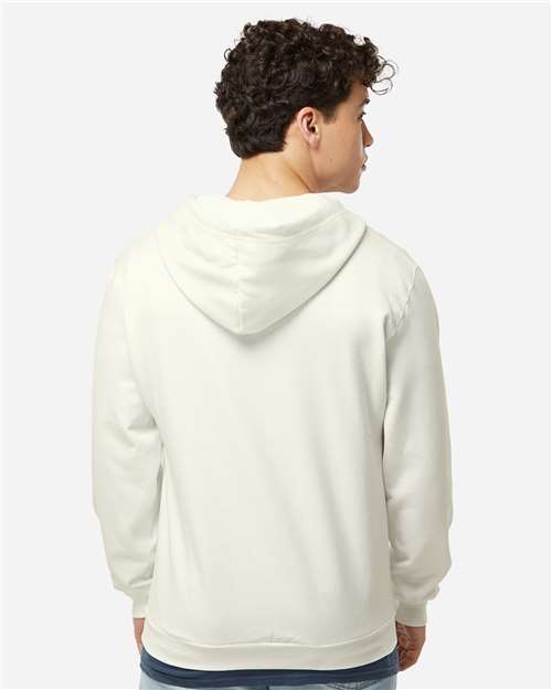 Unisex Full-Zip Hooded Sweatshirt - Natural