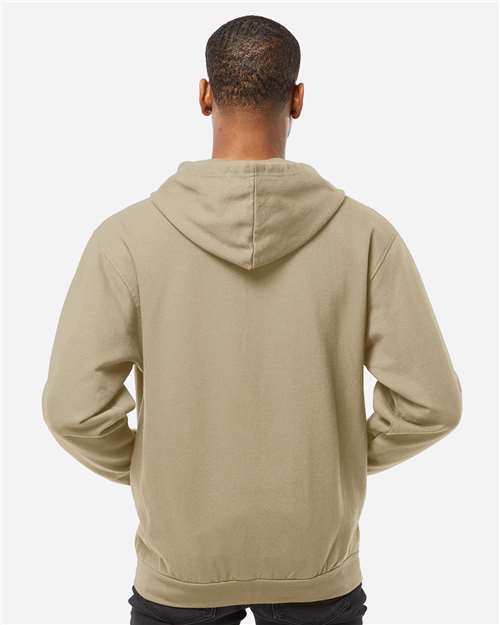 Unisex Full-Zip Hooded Sweatshirt - Sand