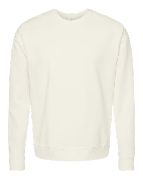 Unisex Fleece Crewneck Sweatshirt - Natural