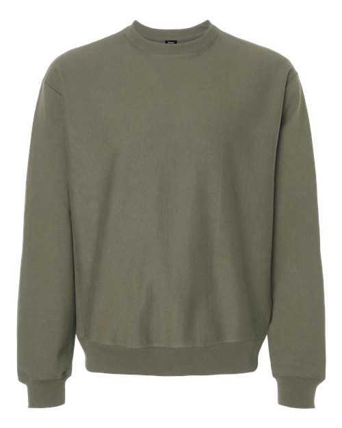 Unisex Beefy® Sweats Premium Heavyweight Crewneck Sweatshirt - Fatigue Green