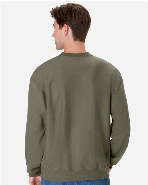 Unisex Beefy® Sweats Premium Heavyweight Crewneck Sweatshirt - Fatigue Green