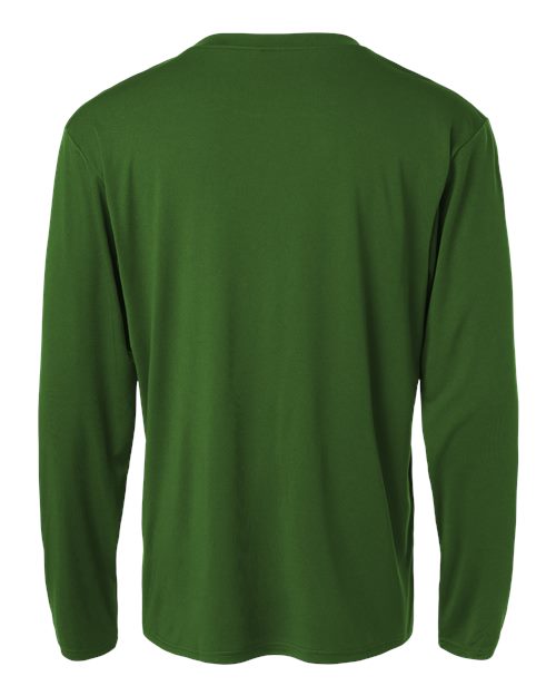 Unisex Pro-Lock Performance Long Sleeve T-Shirt - Olive Green