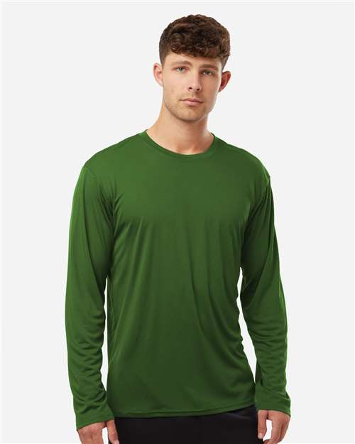 Unisex Pro-Lock Performance Long Sleeve T-Shirt - Olive Green