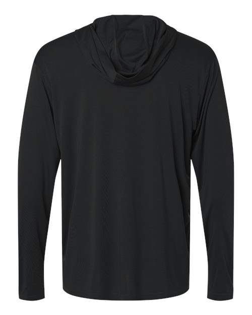 Unisex Pro-Lock Performance Hooded Long Sleeve T-Shirt - Black