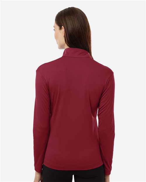 Women's Pro-Lock Performance Quarter-Zip Pullover - Cardinal