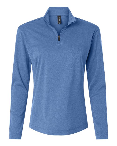 Women's Pro-Lock Performance Quarter-Zip Pullover - Heather Royal