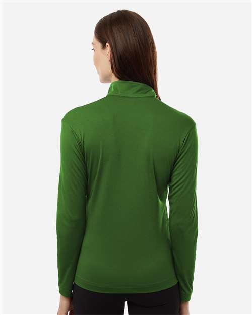 Women's Pro-Lock Performance Quarter-Zip Pullover - Olive Green