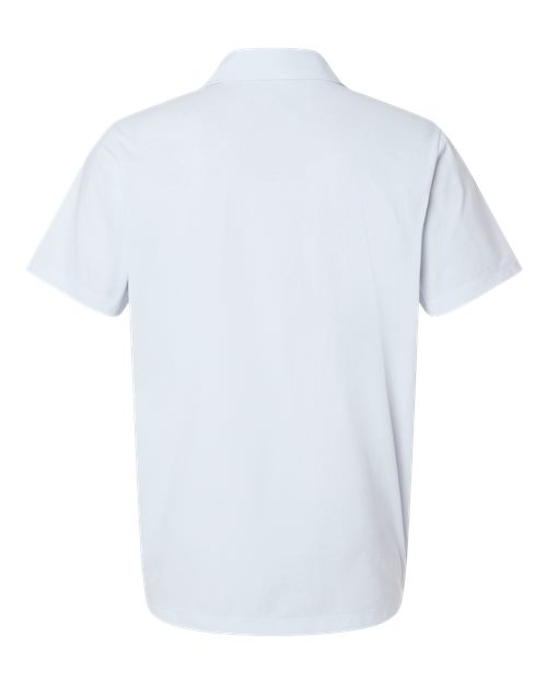 Men's Pro-Flex Sorona® Button Down Short Sleeve Shirt - White
