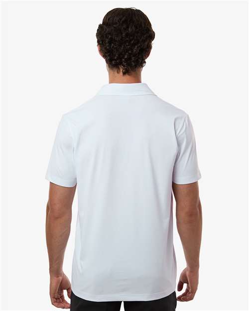 Men's Pro-Flex Sorona® Button Down Short Sleeve Shirt - White